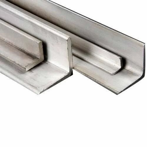 Silver Stainless Steel Angle Supplier | Kolkata